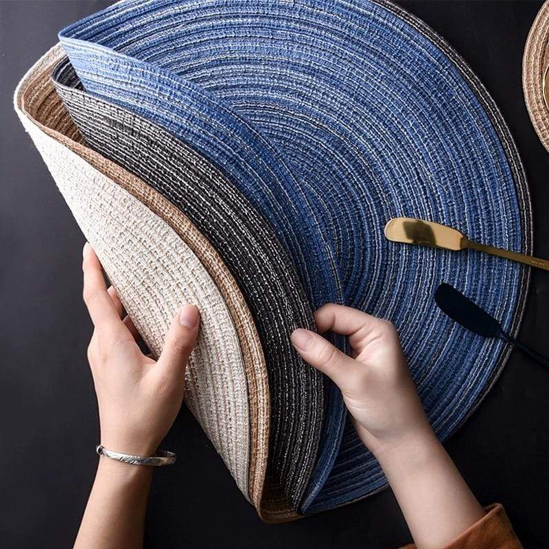 Versatile Dining Mats Set - Washable & Reusable Table Covers