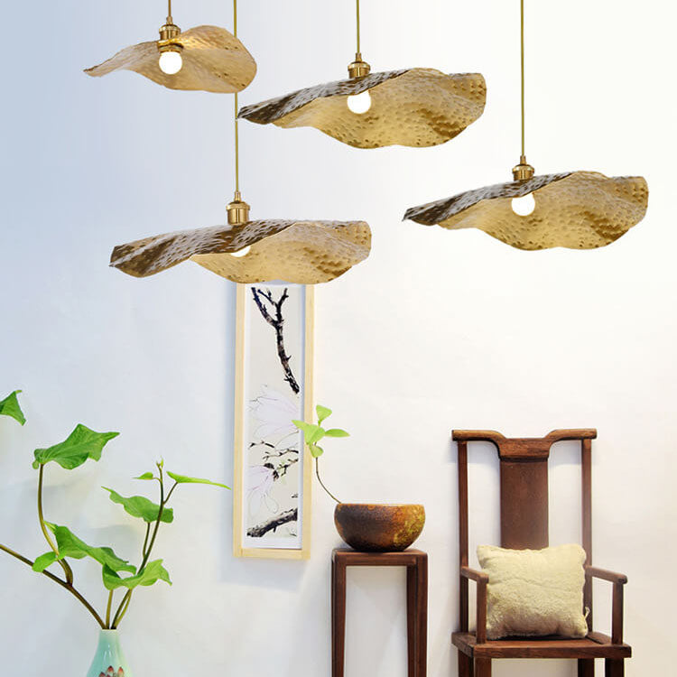 Opulent Aura | Chic Golden Bronze Pendant Lighting