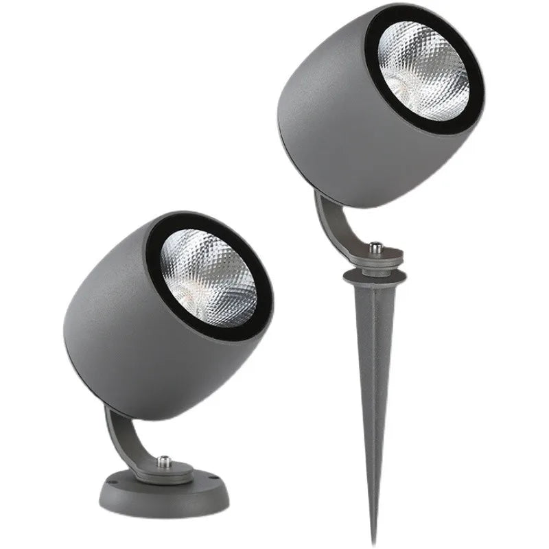 Garden Spotlight with Low Profile Design