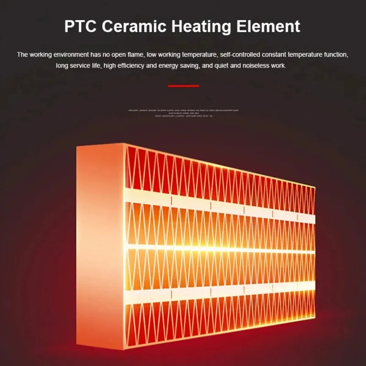 CozyNest Electric Space Heater – Safe & Portable Indoor Heating