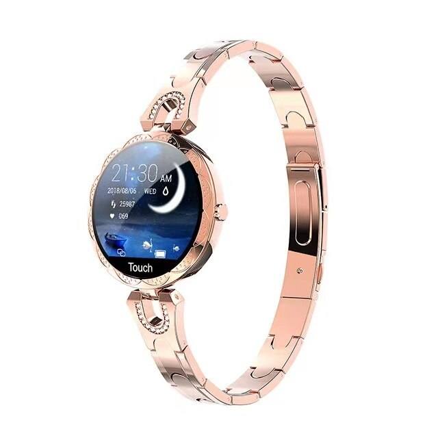 AquaPulse | Stylish Waterproof Smartwatch for Women with Health Tracking
