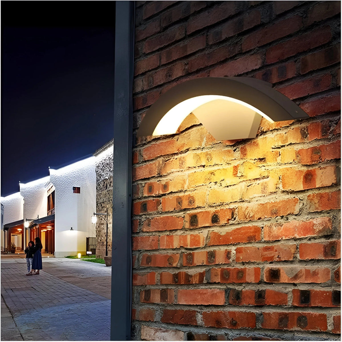 BrightWave | Smart Motion-Activated Outdoor Light for Security