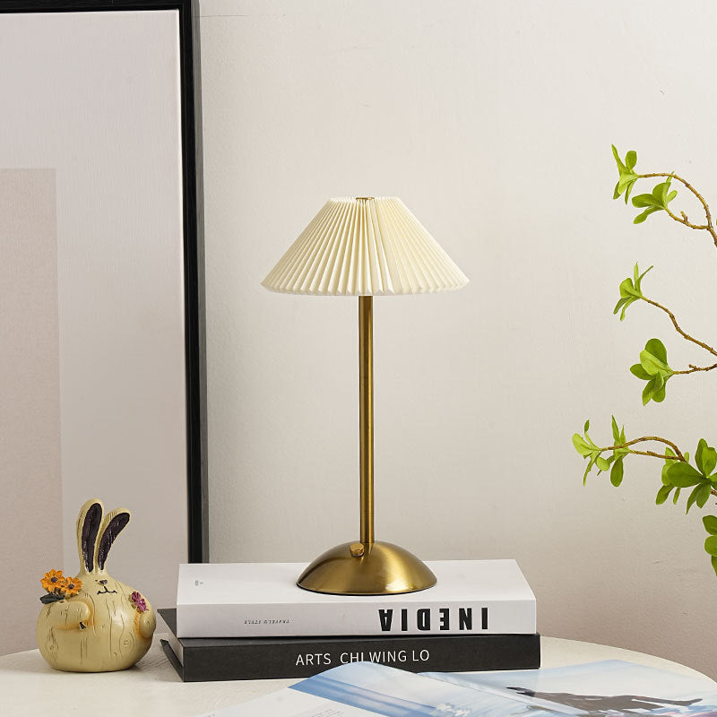 Nordic Glow | Chic Rechargeable Fabric Table Light