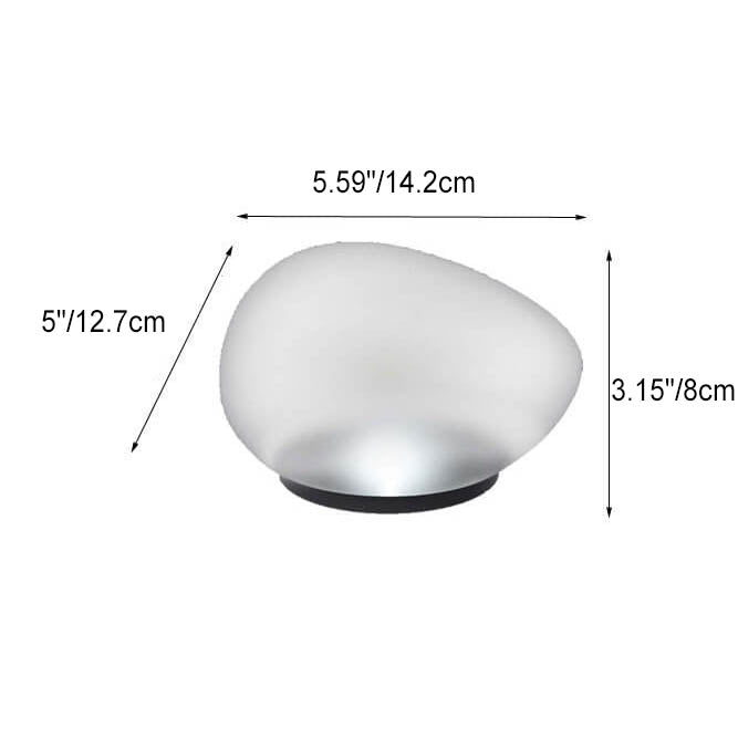 EcoGlow | Sleek Solar Stone LED Outdoor Garden Light