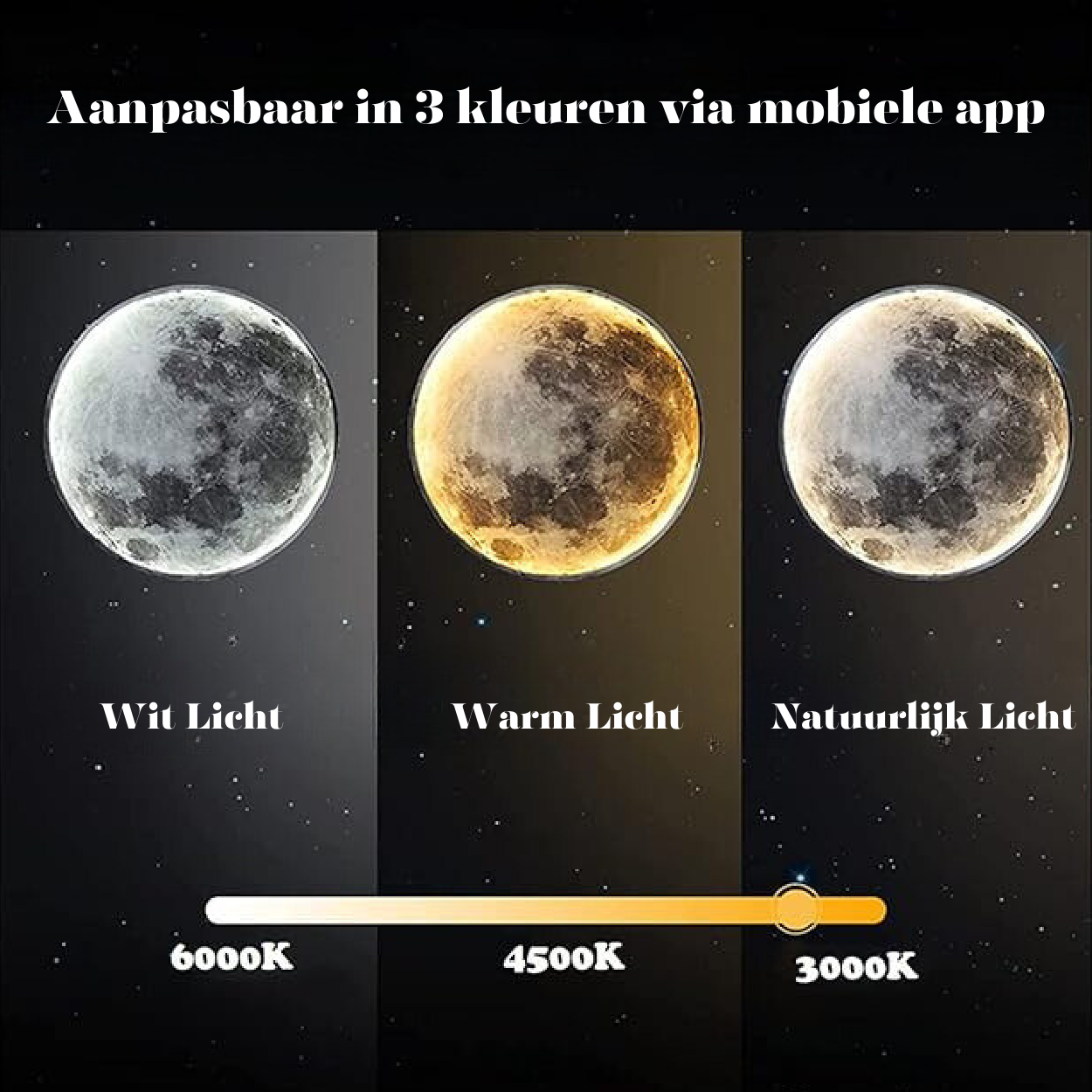 Celestial Sphere | Adjustable LED Moon Light for Any Room