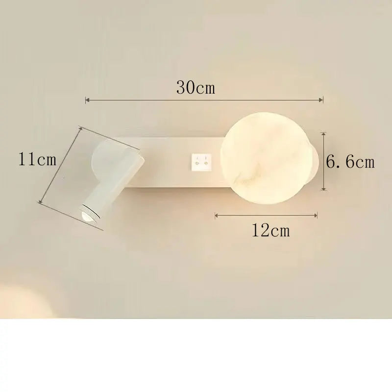 NovaGlow Adjustable Wall Light | Stylish Dual Illumination