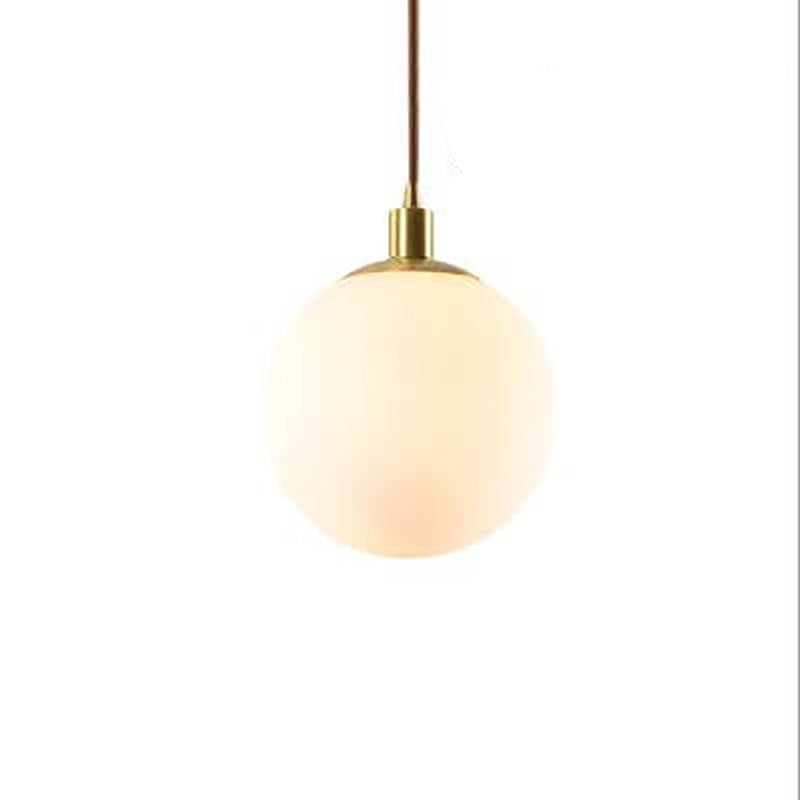 AuraSphere | Stylish White Orb Pendant Lighting Solution