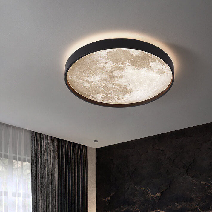 AuraGlow | Stylish Round LED Ceiling Light Fixture