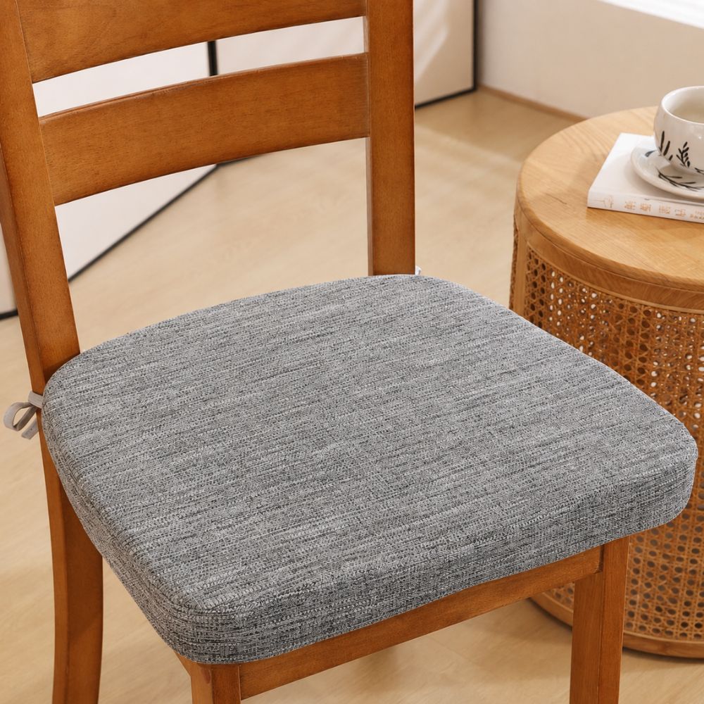 CozyNest | Plush Chair Cushion with Breathable Fabric & Soft Foam
