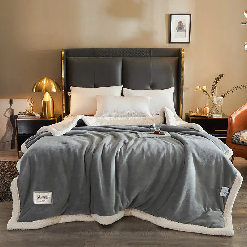 Cozy Fleece Throw Blanket for Warmth and Comfort