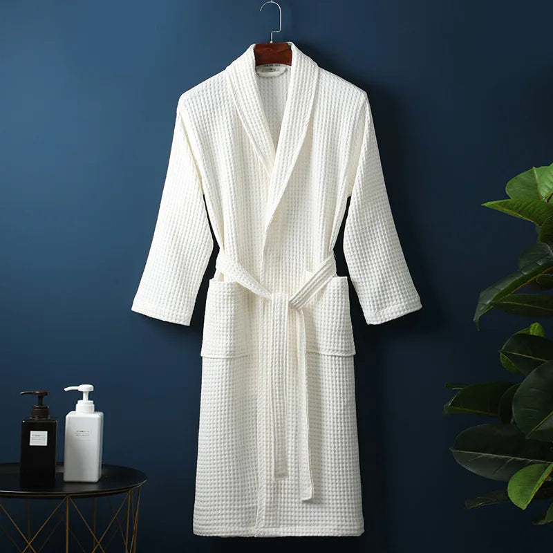 Elegant Cotton Bathrobe for All | Cozy & Highly Absorbent