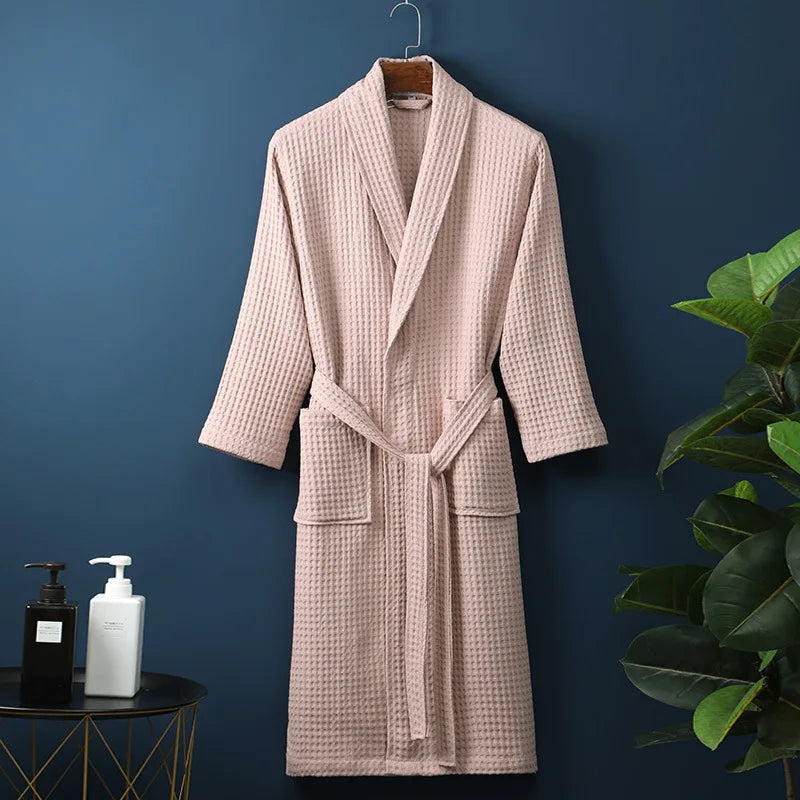 Elegant Cotton Bathrobe for All | Cozy & Highly Absorbent