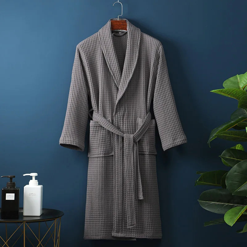 Elegant Cotton Bathrobe for All | Cozy & Highly Absorbent