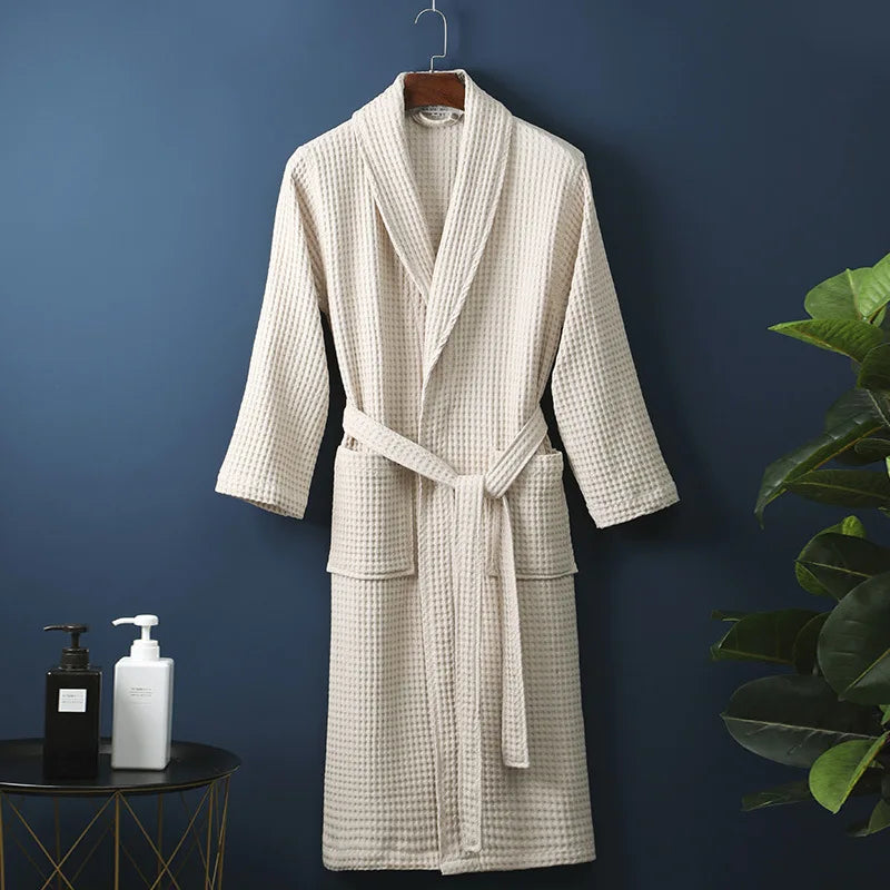 Elegant Cotton Bathrobe for All | Cozy & Highly Absorbent