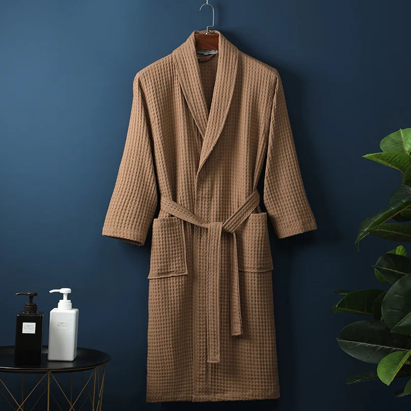 Elegant Cotton Bathrobe for All | Cozy & Highly Absorbent