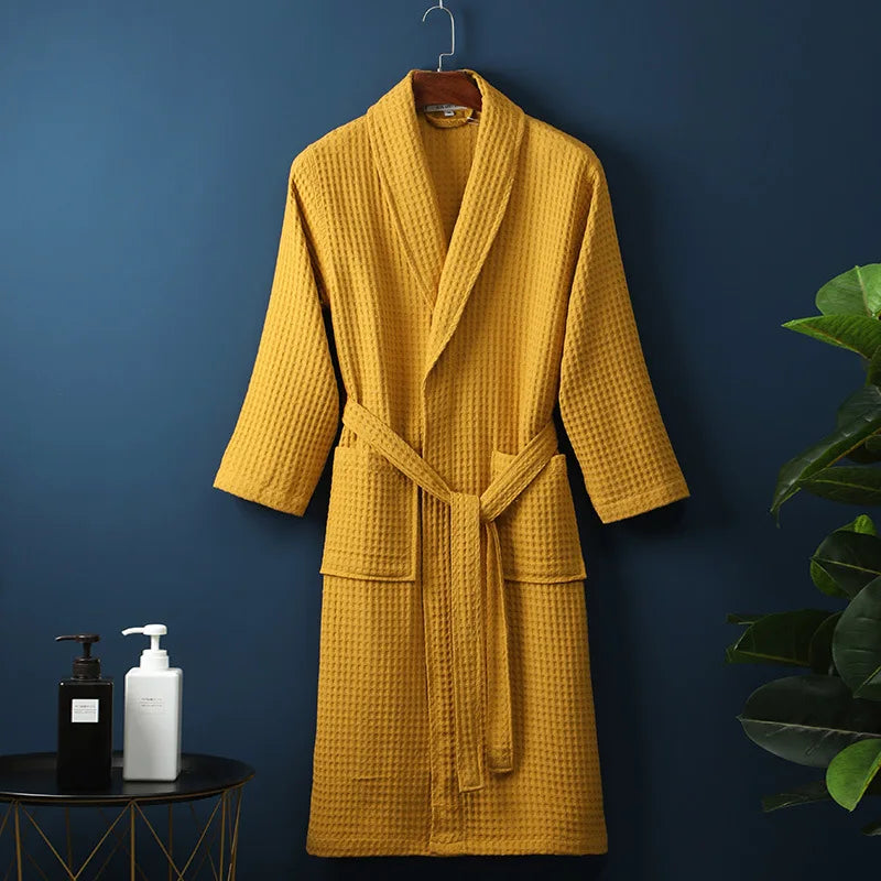 Elegant Cotton Bathrobe for All | Cozy & Highly Absorbent
