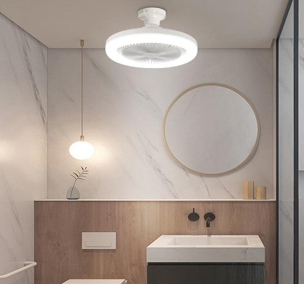 Sleek LED Ceiling Breeze with Remote Control