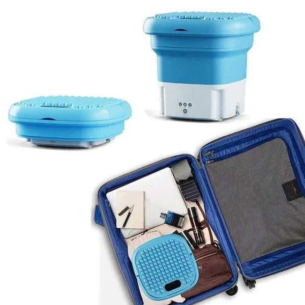 Compact Portable Laundry Solution for Travelers