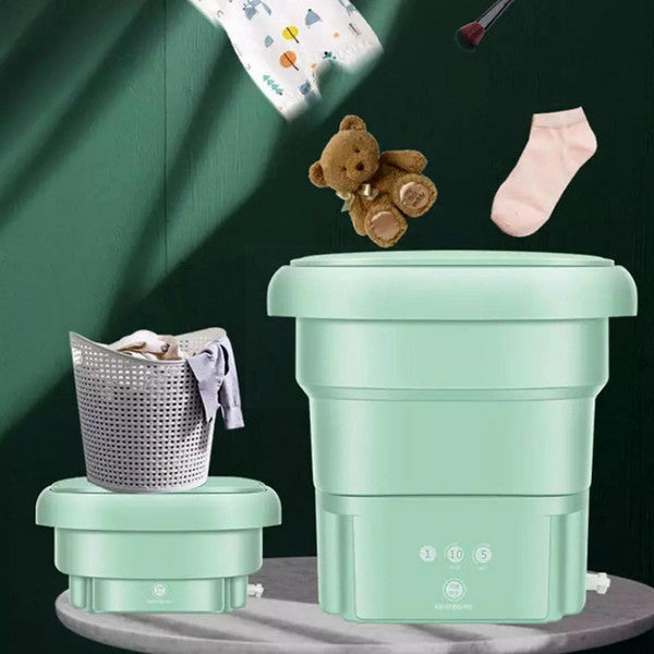 Compact Portable Laundry Solution for Travelers