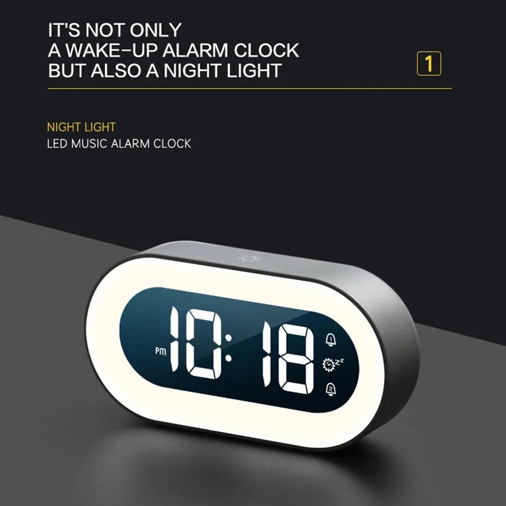 Serene Glow Wake-Up Clock