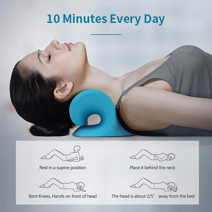 Ergonomic Neck and Shoulder Relief Cushion