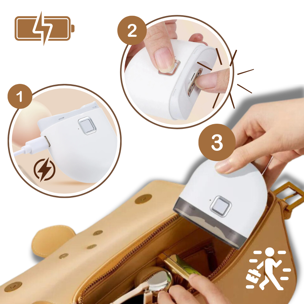 Precision Electric Nail Trimmer with Dual Speed Settings