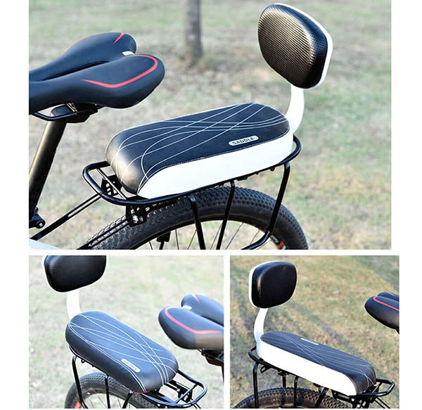 Versatile Bike Cargo Seat for Comfortable Rides