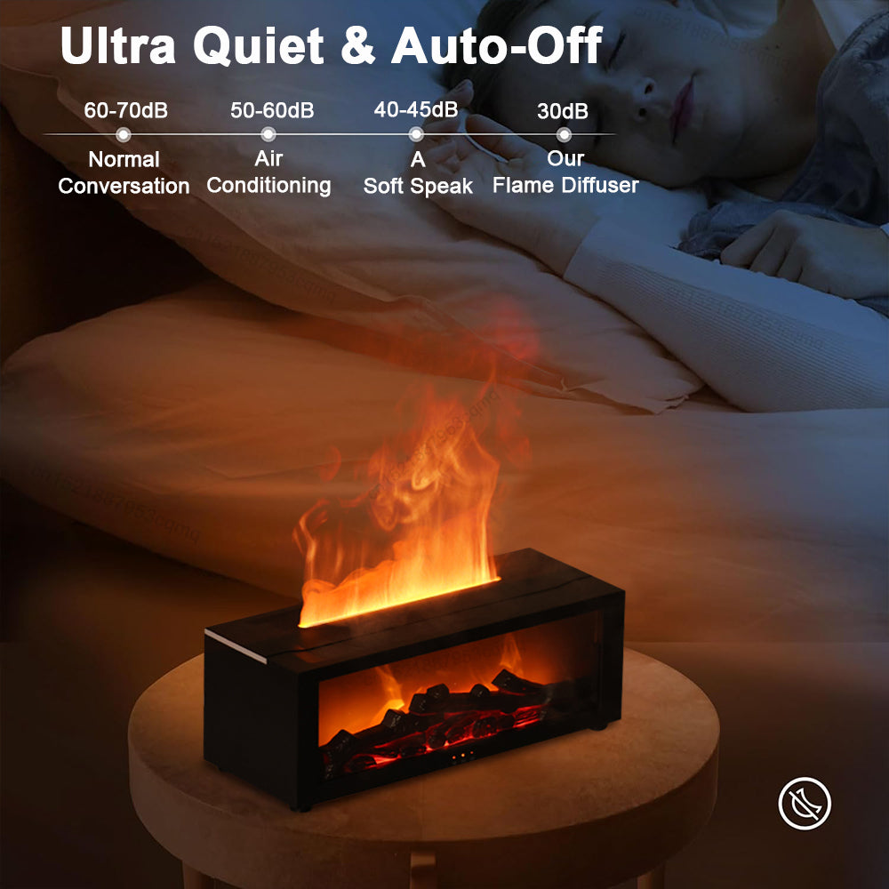AromaGlow Mist and Flame Humidifier
