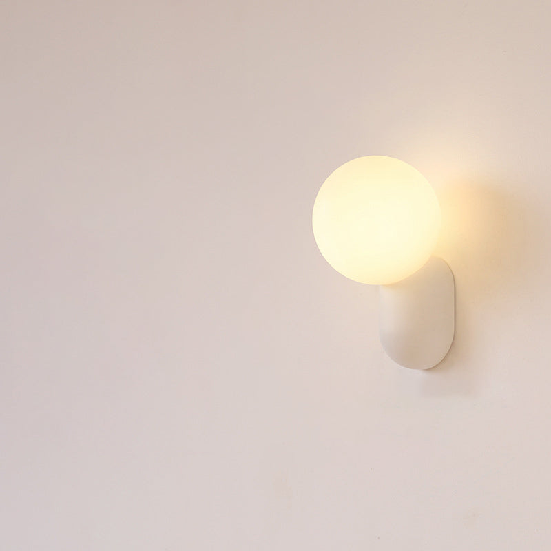 LustreAura | Chic Resin and Glass Wall Light Fixture