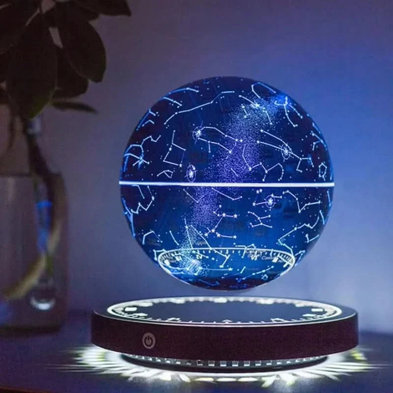 AeroSphere – Levitating Earth Light with Rotating Display