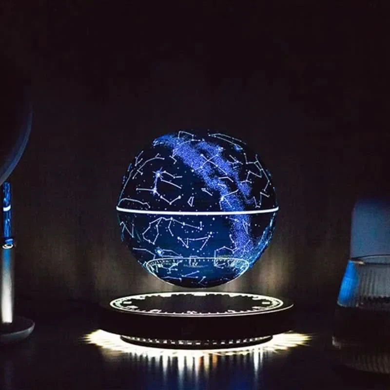 AeroSphere – Levitating Earth Light with Rotating Display