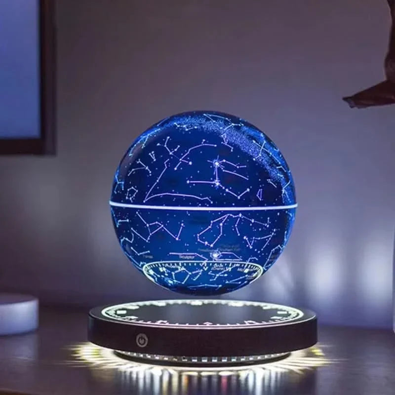 AeroSphere – Levitating Earth Light with Rotating Display