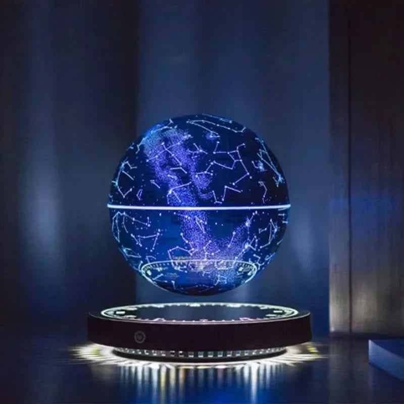 AeroSphere – Levitating Earth Light with Rotating Display
