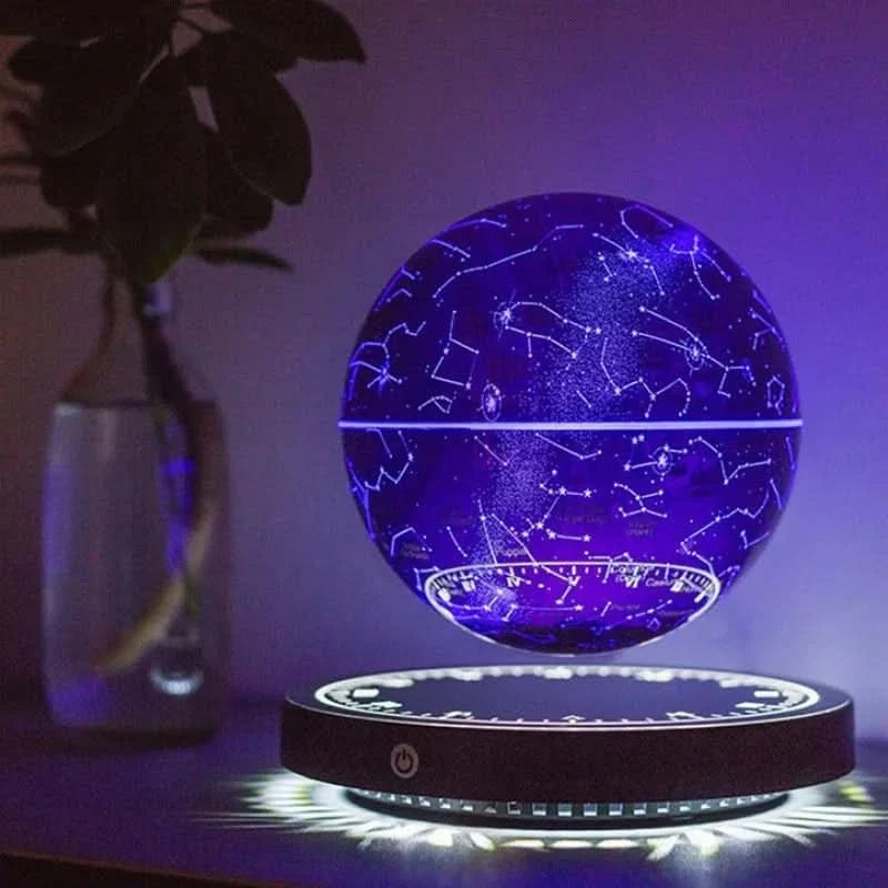 AeroSphere – Levitating Earth Light with Rotating Display