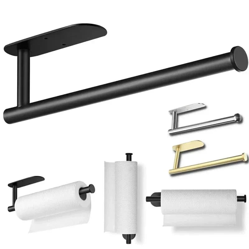 Sleek Stainless Steel Paper Towel Holder for Efficient Spaces