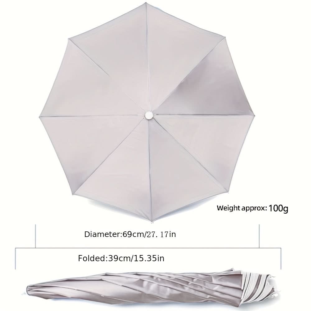 SunGuard - Effortless Hands-Free Umbrella Hat for Outdoor Enjoyment