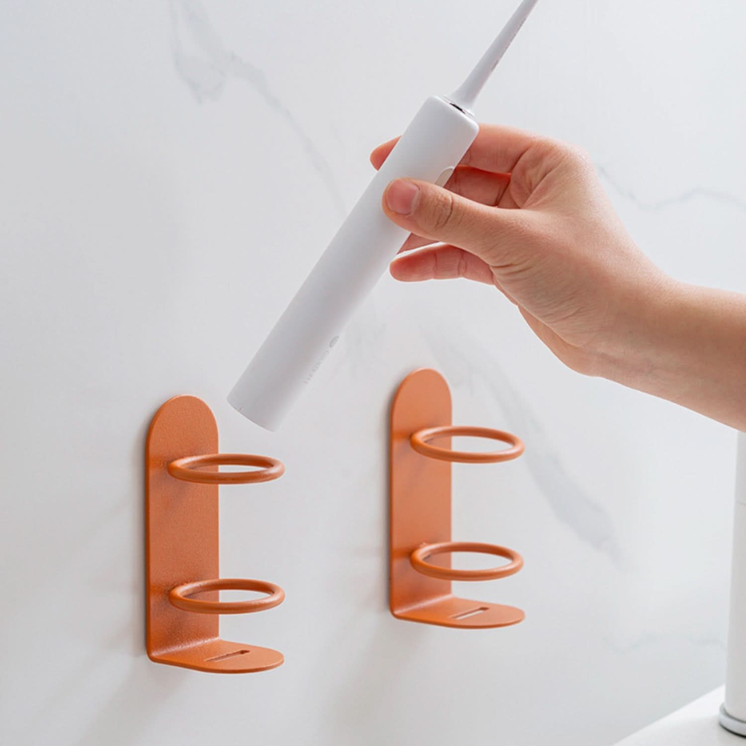 Compact Steel Organizer for Streamlined Bathroom Essentials