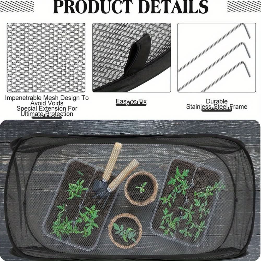 EcoShield - Versatile Pop-Up Greenhouse Cover for Plants