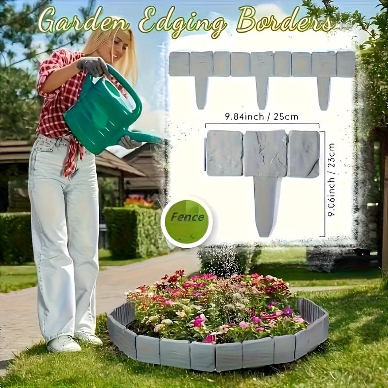 Elegant Garden Edging Solution for Neat Lawn Borders