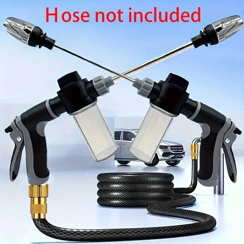 AquaBlast Pro - Versatile High-Pressure Foam Cleaning Gun