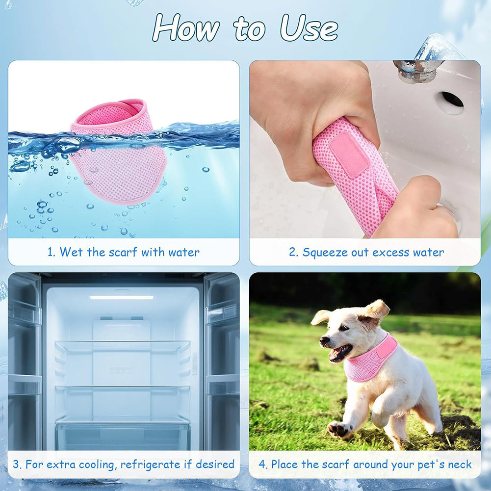 ChillPawz – Customizable Pet Cooling Scarf