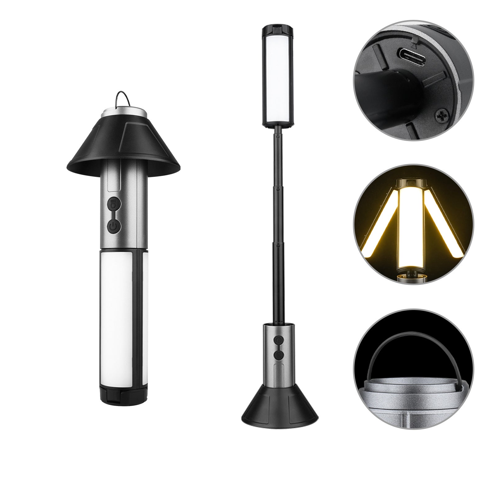 IllumiQuest – Adjustable Camping Lantern for All Adventures