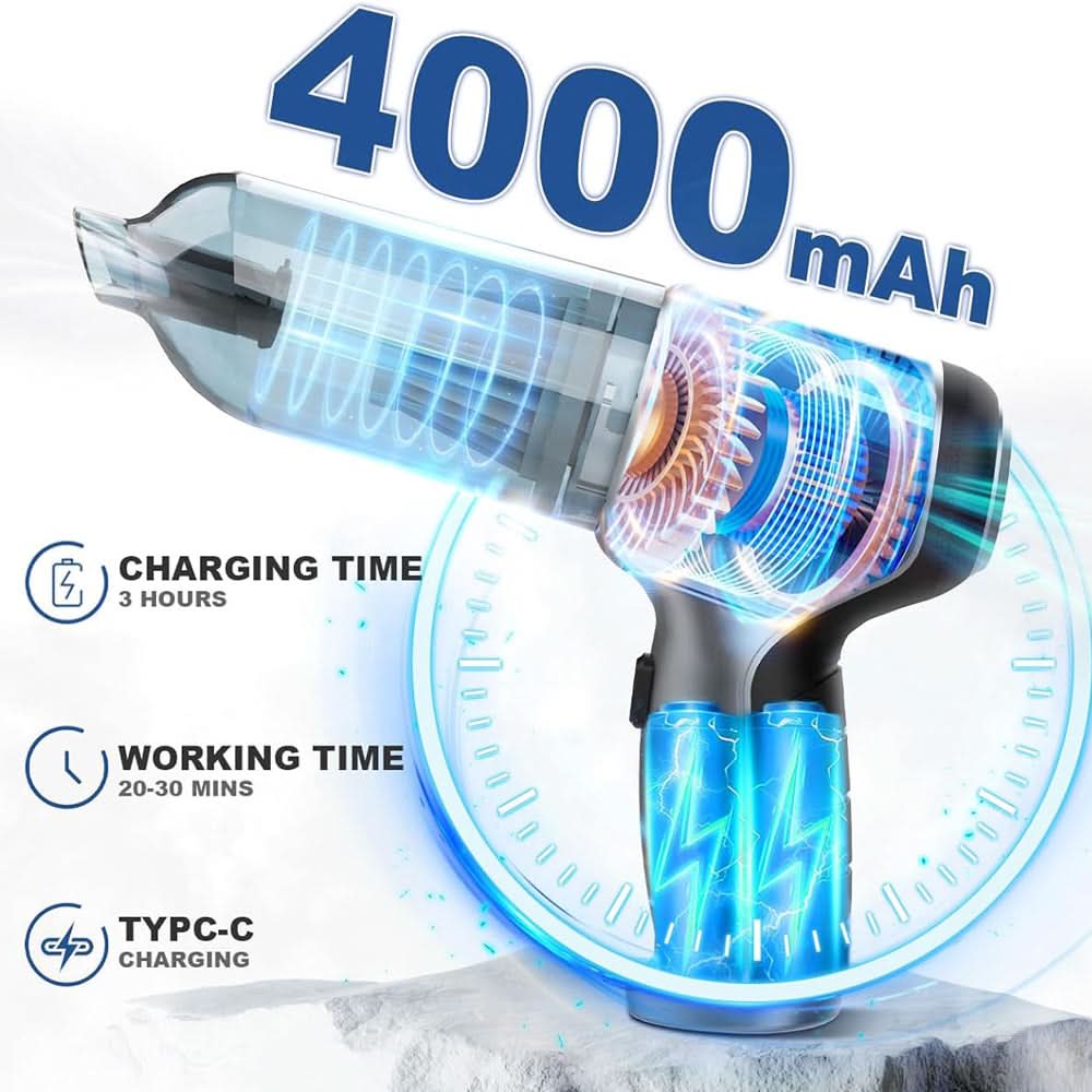 SwiftSweep – Cordless Handheld Vacuum for Effortless Cleaning