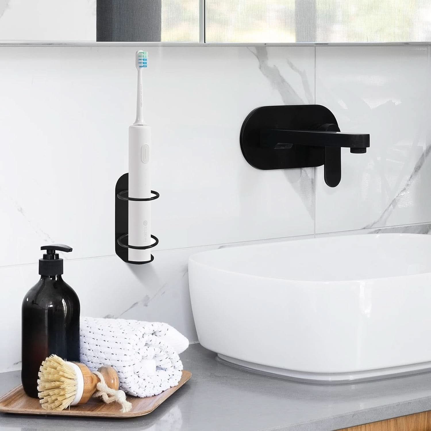 Compact Steel Organizer for Streamlined Bathroom Essentials