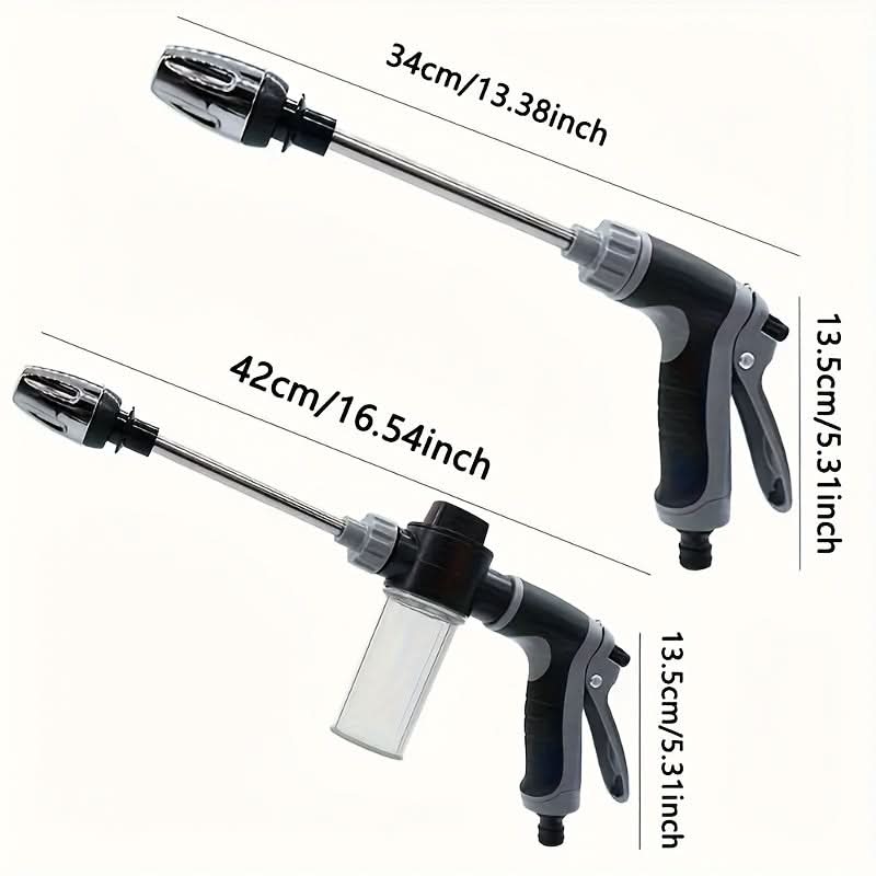 AquaBlast Pro - Versatile High-Pressure Foam Cleaning Gun