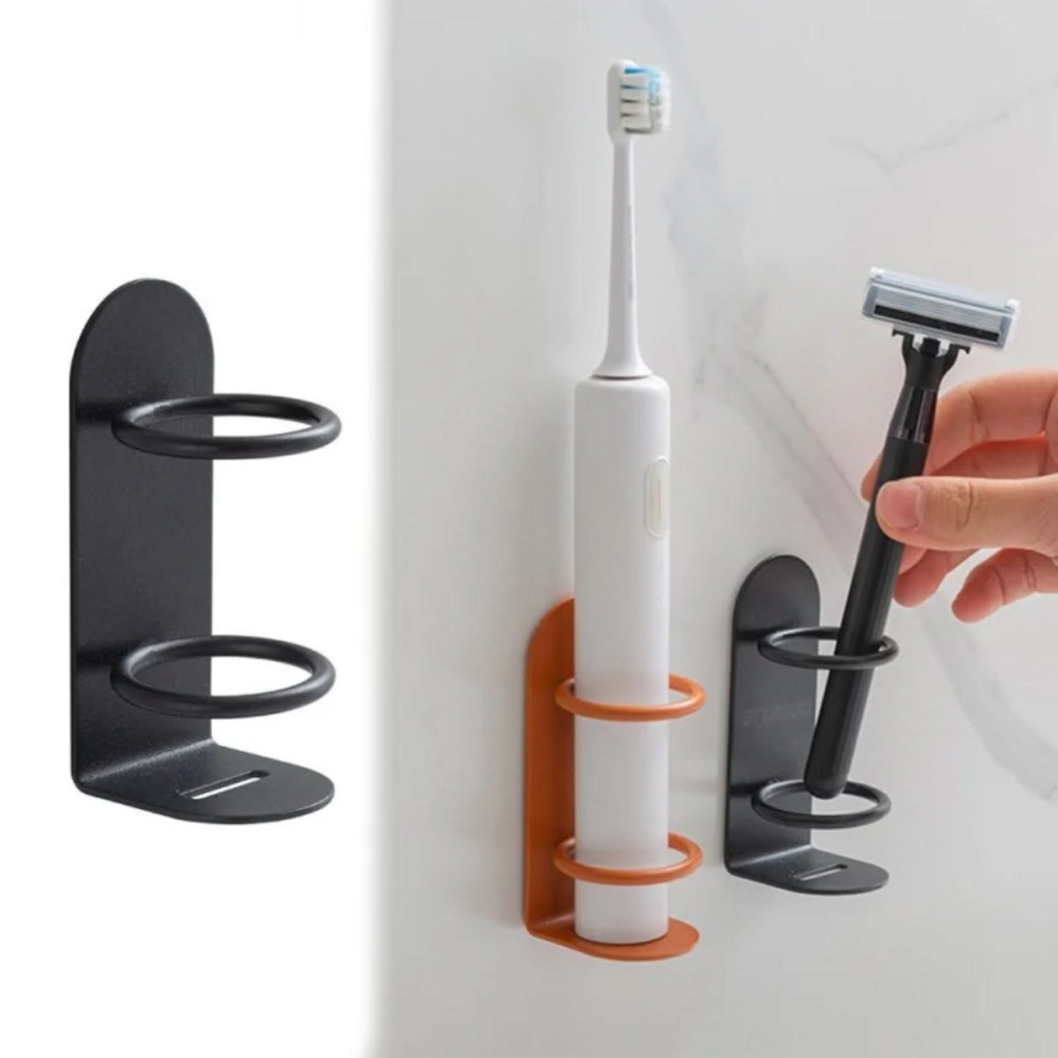 Compact Steel Organizer for Streamlined Bathroom Essentials