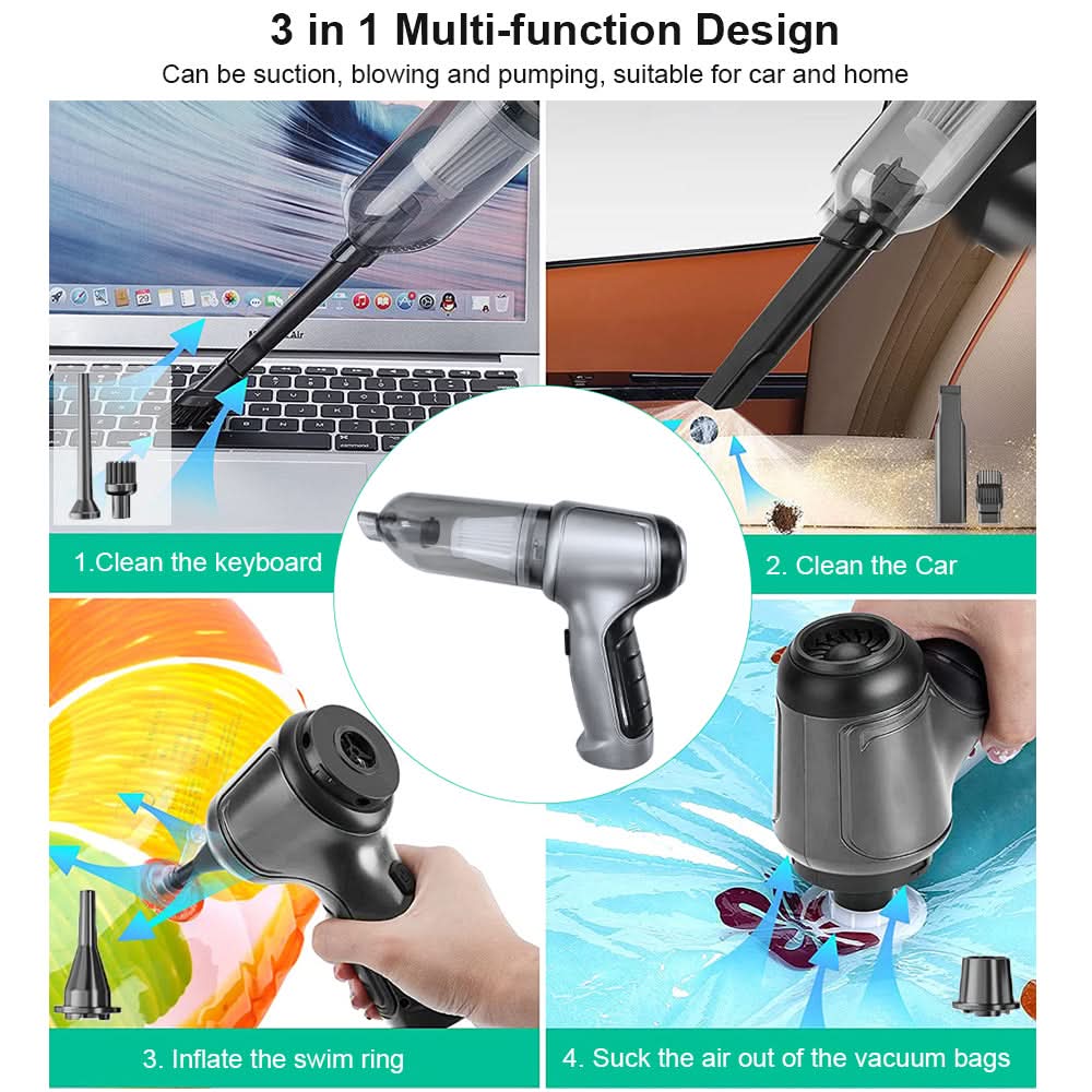 SwiftSweep – Cordless Handheld Vacuum for Effortless Cleaning