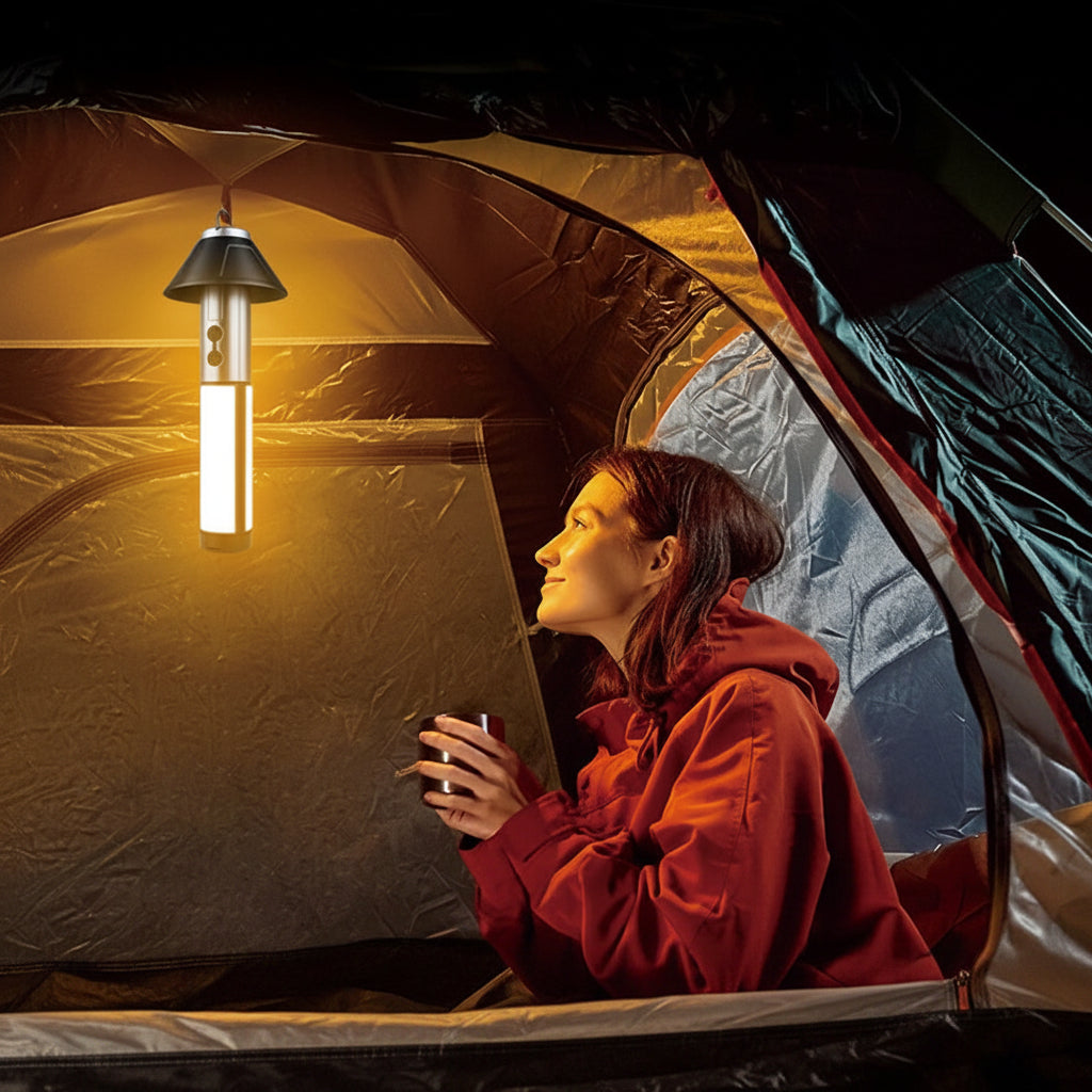 IllumiQuest – Adjustable Camping Lantern for All Adventures