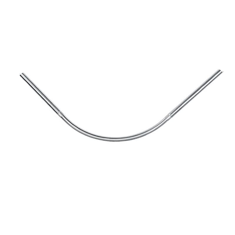 Versatile L-Shaped Shower Curtain Rod with Easy Installation