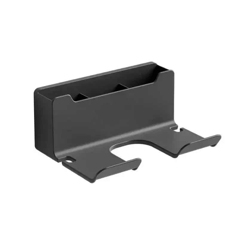 SPACE-SAVING WALL MOUNT FOR HAIR DRYER AND ACCESSORIES